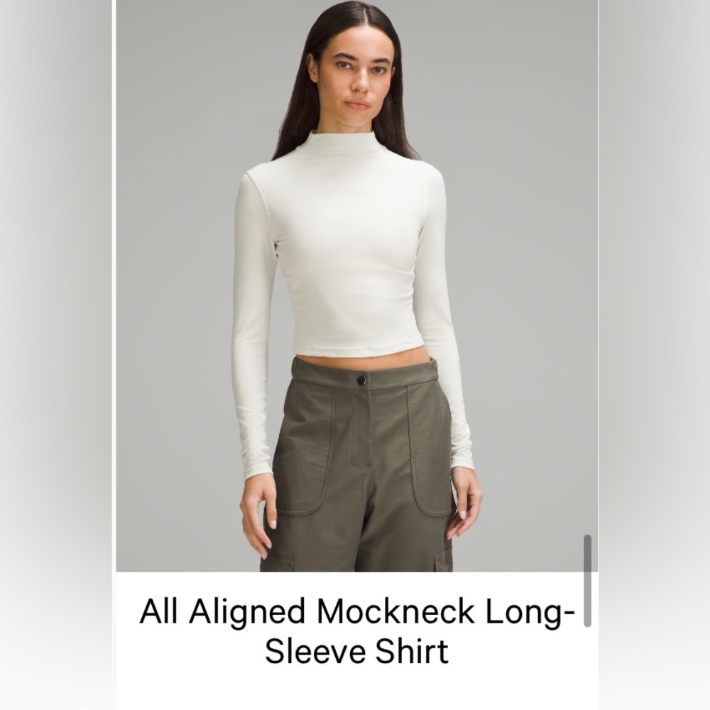 Lululemon all aligned mockneck
